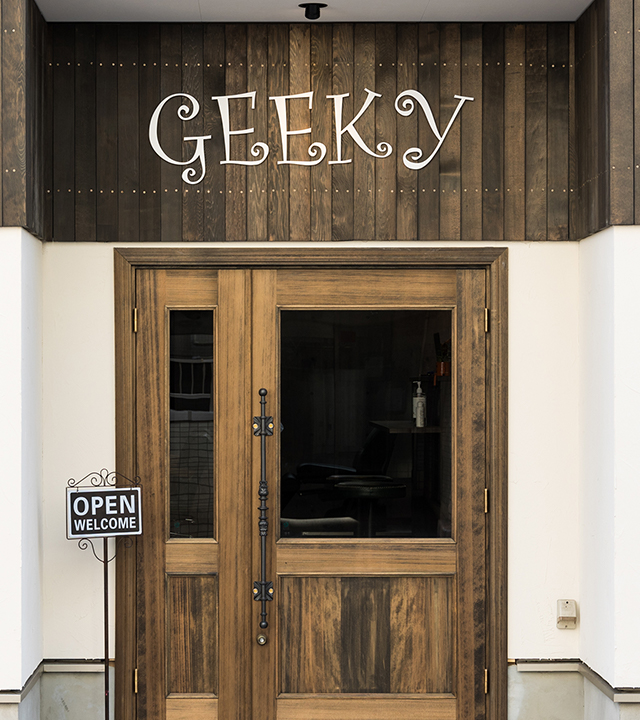 小平市 一橋学園駅のヘアサロン 美容室GEEKY（ギーキー）